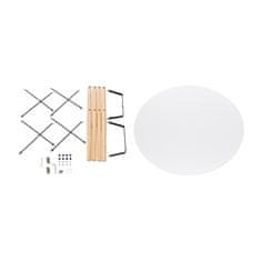 Aga Blagovaonski stol 80 cm Bijeli