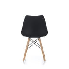 Aga 2x Stolice za blagovaonicu MR2035 Crna