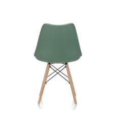 Aga 2x Stolice za blagovaonicu MR2035 Zelena