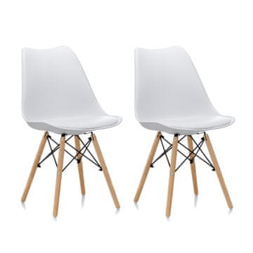 Aga 2x Blagovaonska stolica MR2035 Bijela