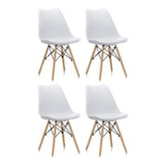 Aga 4x Blagovaonska stolica MR2035 Bijela