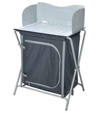 ProGarden Sklopivi ormar KO-X35000020 za kampiranje s radnom površinom