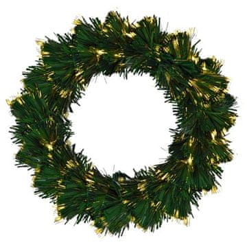 HOMESTYLING Božićni vijenac KO-AFB000240 s LED rasvjetom 50 cm