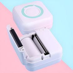 VYZIO® Bluetooth mini printer za mobitel – 7 rola papira, pisač za slike i naljepnice | MINISTICKJOY