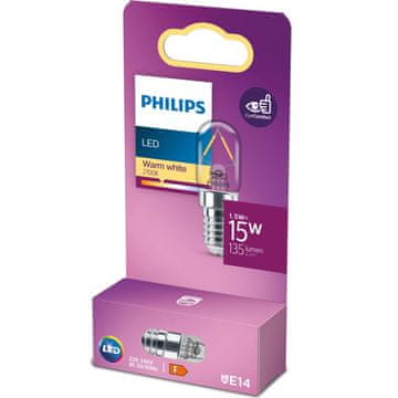 Philips LED E14 filament žarulja Deco T20 1.5W 135lm 2700K