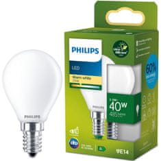 Philips LED E14 kuglasta P45 2.3W 485lm 2700K matirano staklo