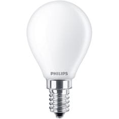 Philips LED E14 kuglasta P45 2.3W 485lm 2700K matirano staklo
