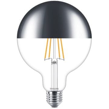 Philips LED E27 G120 filament top mirror 7.2W 650lm 2700K prigušljiva