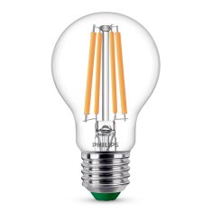 Philips LED E27 normalna prozirna 4W 840lm 2700K energetska A