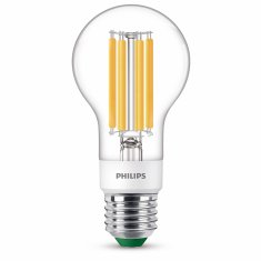 Philips LED E27 normalna prozirna prigušljiva 4W 840lm 2700K A
