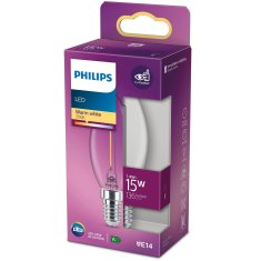 Philips LED E14 Crown prozirna 1.4W 136lm 2700K za luster