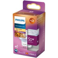 Philips LED GU5.3 reflektor 12V 7W prigušiv WarmGlow 621lm