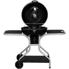 Mustang Roštilj na drveni ugljen s bočnim stolom