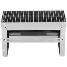 Mustang Sklopivi roštilj na drveni ugljen s torbom