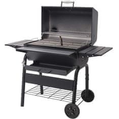 Char-Broil Veliki roštilj na drveni ugljen s podesivom rešetkom i termometrom