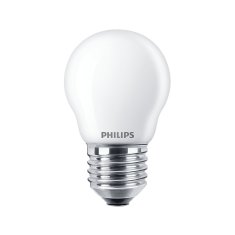 Philips Pakiranje od 2 LED E27 kuglaste žarulje 40W, mat 470lm