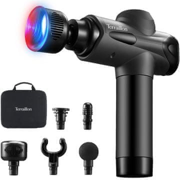 Terraillon Masažni pištolj s toplim i hladnim nastavkom 20 brzina