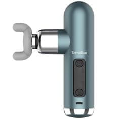 Terraillon Mini masažni pištolj za duboku masažu mišića s 4 nastavka 3200 o/min