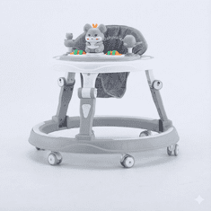 Tavalax Premium AI dječja hodalica s glazbom i panelom za igru