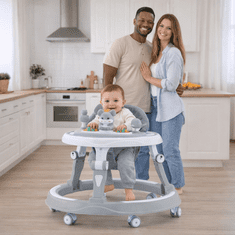 Tavalax Premium AI dječja hodalica s glazbom i panelom za igru