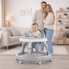 Tavalax Premium AI dječja hodalica s glazbom i panelom za igru