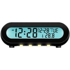 LogiLink Radio sat s temperaturom i vlagom USB C baterijsko napajanje