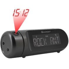 Soundmaster Radio sat s projekcijom DAB FM RDS LCD dvostruki alarm