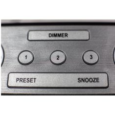 Soundmaster DAB plus FM radio sa satom zaslon u boji dvostruki alarm