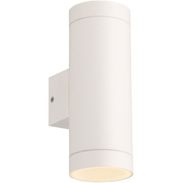 Northix Zidna svjetiljka 2x GU10 grlo IP44 Bijela