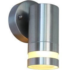 Northix Zidna svjetiljka GU10 grlo IP44 Aluminij