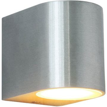 Northix Zidna svjetiljka GU10 grlo IP44 Aluminij