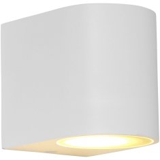 Northix Zidna svjetiljka GU10 grlo IP44 Bijela