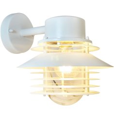 Northix Zidna svjetiljka, grlo E27, IP44, Bijela