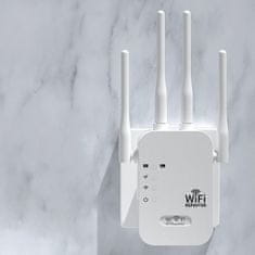 VYZIO® Dvopojasni WiFi pojačivač signala 1200 Mbps, 2.4/5 GHz, 4 antene, Ethernet | WIFINA 5G