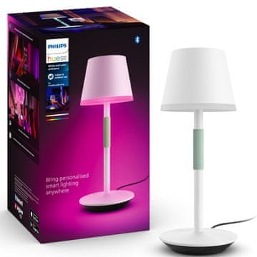 Philips Prijenosna pametna stolna LED lampa 370 lm baterijska bijela