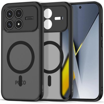 Tech-protect MagMat MagSafe maska za Xiaomi Poco F8 Pro, crno