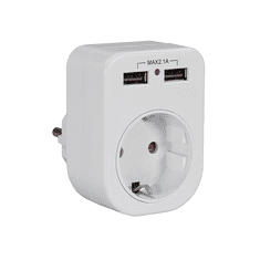 MaxTrack Utičnica s dva USB ulaza NV80L