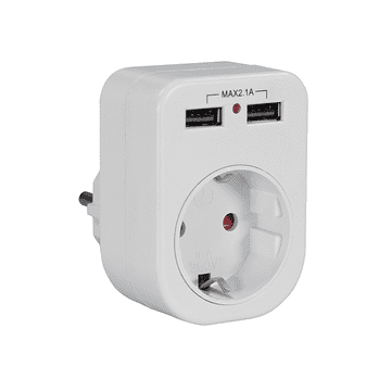 MaxTrack Utičnica s dva USB ulaza NV80L