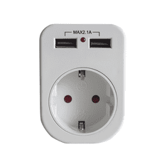 MaxTrack Utičnica s dva USB ulaza NV80L