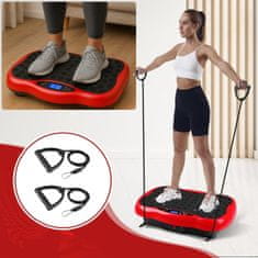LIVEFY Fit Plate vibracijska platforma za vježbanje, crna