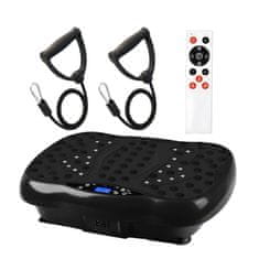 LIVEFY Fit Plate vibracijska platforma za vježbanje, crna