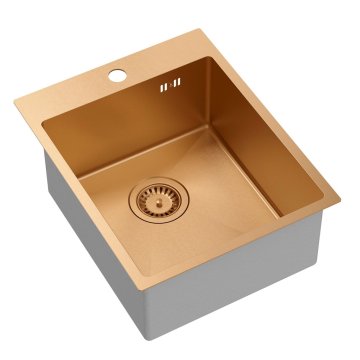 QUADRON Čelični sudoper RUSSEL 90 COPPER