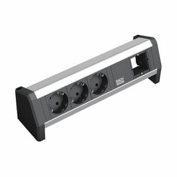 Bachmann DESK 1 stolni razdjelnik 3x220V, 1xprazan 902.000