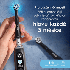 Oral-B Rezervne glave iO Ultimate Clean 8 kom, crna