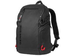 Genesis Pallad 420 2u1 univerzalni ruksak, 18 L, 6 džepova, vodootporan, Trolley sustav, crni