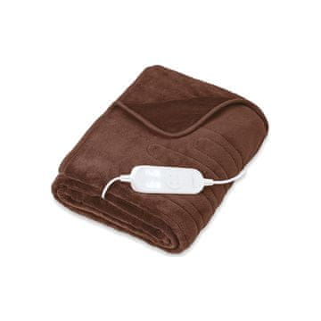 Tresko Električni grijaći pokrivač 160x120cm Smeđa