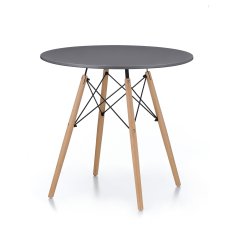 Aga Blagovaonski stol 80 cm Sivi