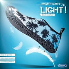 Nikcorp Cipele za vodu brzosušeće unisex EU 38/39, obuća za plažu i ronjenje, protuklizni potplat, lagani šareni dizajn Kokos