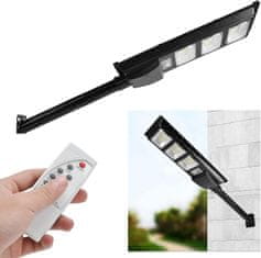 Nikcorp Vanjska solarna LED lampa 351 LED dioda, IP65 vodootporna, s daljinskim upravljačem, senzorom pokreta i zidnim nosačem