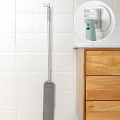 Nikcorp Metlica za prašinu od mikrovlakana s teleskopskom ručkom 140 cm, rastezljiva, fleksibilna i periva, za stropove i teško dostupna mjesta